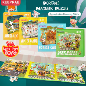 Keeprae Portable Magnetic Puzzle for Kids (Beginners-Advanced)