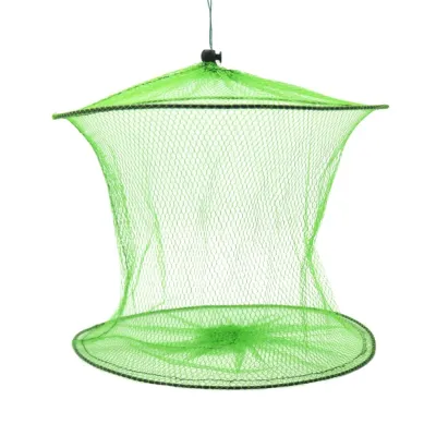 LKMART Mesh Collapsible 2 Layers 3 Layers Fish Trap For Crawfish Shrimp Net Fishing Bait Trap Crab Trap Cast Net Fish Trap Fish Shrimp Mesh Cage Fish Guard Nets Fishing Cage Shrimp Mesh Cage Fishing Net