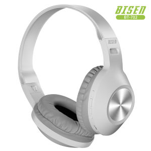 BISEN BT-702 Bluetooth Headphones TWS With HD Stereo Sound HD Music Earphones Music Headset With Mic