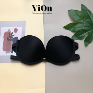 Áo Ngực Không Dây Cài Trước Tạo Khe Gom Ngực Chống Tụt AKD09 YiOn Underwear