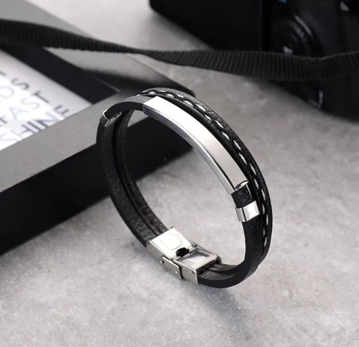 Gelang%20Kulit%20Pria%202%20Layer%20Clip%20Style%20-%20Leather%20Men's%20Bracelet!%20-%20Image%203