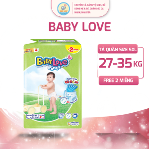 { BIBO SHOP} Tã Quần Baby Love - Ngăn Tràn Cả Đêm - M48/ L48/ XL48/ XXL48/ XXXL33/4XL33/5XL33 ( TẶNG 4M GIÁ KHÔNG ĐỔI)