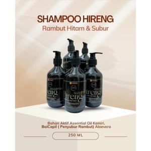 Official Shampoo Hireng 250ml Terlaris Shampoo Original / Penghitam Rambut / Penghitam Rambut Uban
