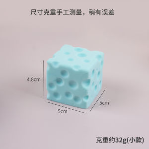 Cross Border Hot Slow Rising Simulation Cheese Bread Squishy Toy Soft Wet Feel Cheese Block Sticky Pack Stress Relief Squishy Toy for Anxiety