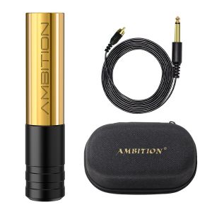 Ambition PMU เครื่องสักโรตารี่ ปากกา 3.5 มม. แต่งหน้าถาวร RCA อายไลเนอร์ หนังศีรษะ คิ้ว ริมฝีปาก เครื่องมือ เข็มตลับกึ่งถาวร