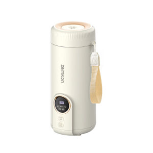 【In stock】 Zemkon 550ml Portable Multifunction Electric Water Bottle Travel Kettle304 Material Hot Water Cup Small Insulated Water Cup Electric Kettle Cerek Elektrik 电热水杯