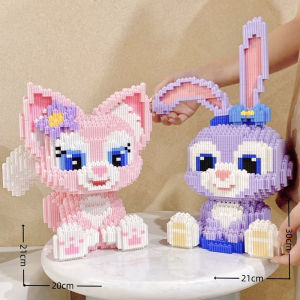 2pcs Stella Lou Dan Lina bell Nano Block Bricks / Mainan Balok Susun Mainan Edukasi