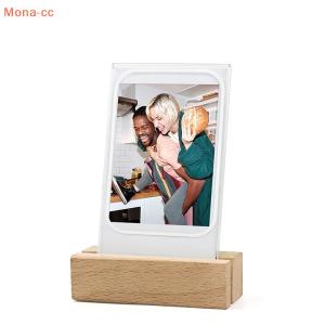 【Special price】🔥CC กรอบรูปแอลอีดีทำจากอะคริลิคขนาด3นิ้วกรอบรูปแนวตั้งแบบทันใจสำหรับตกเเต่งเดสก์ท็อป Fujifilm