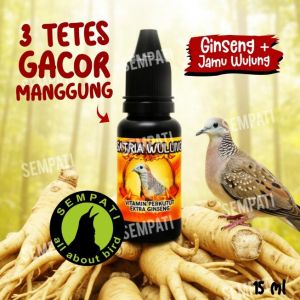SEMPATI Nutrobird Supplement Turtledope / Birdvit / Gacor Konslet Perkutut / Vitamin Burung Perkutut / Suplemen Burung Perkutut / Nutrisi Burung Perkutut / Obat Burung / Herbal Burung / Burung Kontes / Asli Original NOPKT