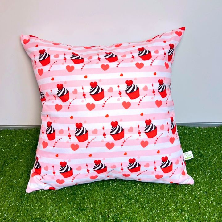 หมอนอิงใหม่ ลายวาเลนไทน์หัวใจ💘💒 สื่อรักแทนใจ เติมความหวานให้ทุกมุมบ้าน ...