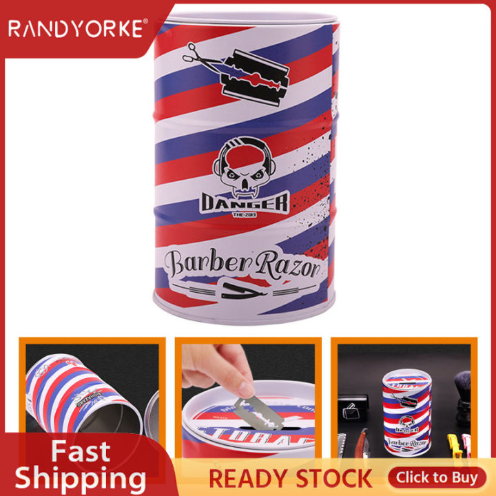 randyorke Razor Blade Dispenser Razors Bank Sharps Storage Box Needle