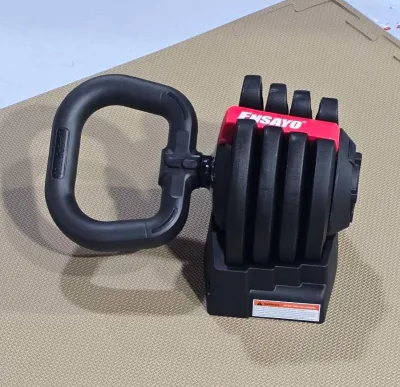 ENSAYO Adjustable KETTLEBELL 10Kg High Quality Durable Material Adjust KB Increments of 0.5 to 1Kg Hard Steel Heavy Duty
