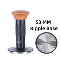 CLARO SUS304 Dụng cụ nén cà phê cho máy pha cà phê Espresso có dấu hiệu Tự động phát hành Dụng cụ nén cà phê lò xo Chuyên nghiệp Tay cầm bằng gỗ óc chó Búa đập bột cà phê Pha cà phê. 