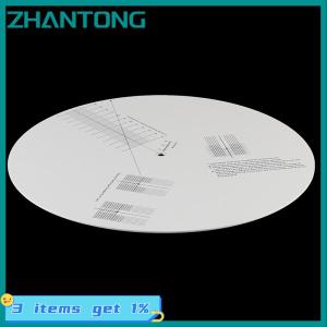 ZHANTONG Thước đo khoảng cách tấm hiệu chuẩn thu âm đĩa Vinyl Dụng cụ điều chỉnh thước đo góc