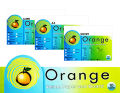20 Sheets Orange Vellum Board Specialty Board 200gsm size A3 (297mm x 420mm). 