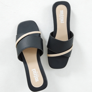 RD311 SLIP ON FLAT ELEGANT KOREAN SANDALS
