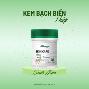Kem Bôi Giảm Bạch Biến Lang Ben Hắc Lào Hết Ngứa Mờ Đốm Trắng Nâu Hỗ Trợ Giảm Sắc Tố Da SOUTH MOON 35g - Làn Da Đều Màu Sáng Khỏe Mịn Màng Thành Phần Lành Tính An Toàn Cho Da Dễ Dàng Sử Dụng Tại Nhà Tự Tin Hơn Trong Cuộc Sống | Moska
