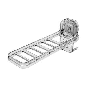 Wall-hung Foldable travel hangerStrong Suction Cup bathroom/balcony/bedroom/hotel drying Clothes Sock hanger Tahan lama