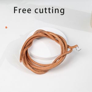 Universal Cowhide Treadle Belt for sewing machine 175cm Length Leather Singer Sewing Accessory