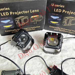 Đèn led bi trợ sáng ô tô mắt vuông SIHAI