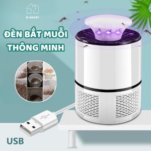 Đèn bắt muỗi thông minh Mosquito Killing dùng dây sạc USB tiện lợi Máy bắt muỗi đuổi muỗi Hiệu Quả Cao