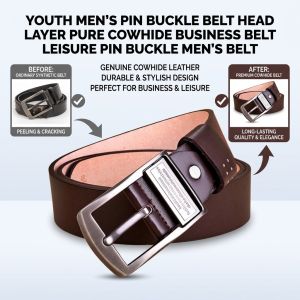 Youth mens t head layer belt