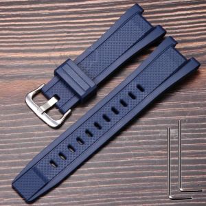 Resin Strap Watch Accessories for Casio GST-210 GST-S130 S110 S100 W130L W100 W110 Mens Waterproof Band Stainless Steel Loop