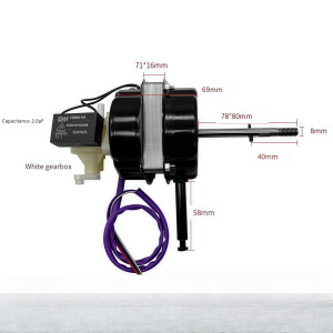 [3 speed mode]Universal 100% Pure Copper Wire 18 Electric fan motor Double ball bearing table fan motor DN