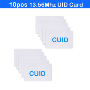 Boland 10pcs RFID Rewritable Cards UID 13.56Mhz T5577 HID 125Khz Blank Cards Copy Rewritable Writable Rewrite Duplicate