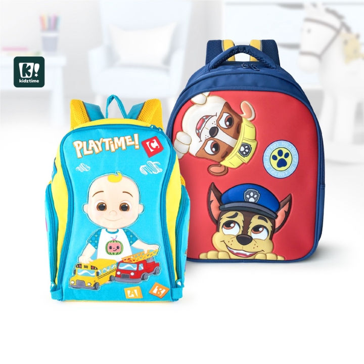 Kidztime Children Cartoon Character Kids Primary School Backpack