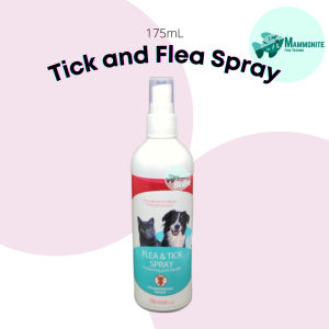 Bioline Flea and Tick Spray 175mL Prevents Pet Parasite Healthy Skin