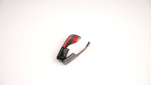 mv1 For BMW M2 G87 M3 G80 M4 G82 G83 2021-2025 Carbon Fiber Car Interior Console Gear Shift Head Knob Switch Cover Trim Molding 5B8T1