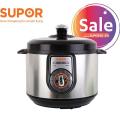 Nồi áp suất điện 2 lòng nồi Supor CYYB50YA10VN-100 5L tặng kèm bộ dao 5 món Masamoto. 
