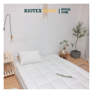 Topper Làm Mềm Nệm  Hàng A Cao Cấp Chuẩn 5 Sao RIOTEX Microfiber Kháng Khuẩn Dày 7cm Nhiều Kích Thước