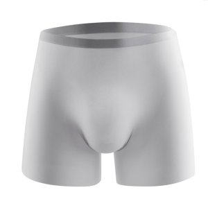 Men Ice Silk Ultra Thin Briefs Seamless Soft Boxers Breathable Underwear Shorts