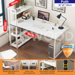 Meja Belajar Serbaguna Meja Kerja Meja Kantor Meja Tulis Kayu Meja Kamar Aesthetic Meja Minimalis