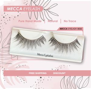 Bulu Mata Palsu Natural - Lusinan 0032 Mecca Eyelashes