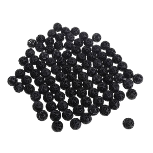 Aquarium 0.6" Bio Balls Fish for Tank Sump Media Kit Koi Pond Canister Media Use with Media Bag 100pcs