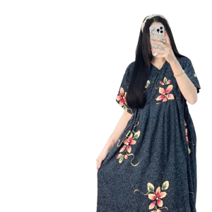 Daster Batik Kimono Lukis – Daster Pekalongan Asli Terbaru Busui Friendly & Adem