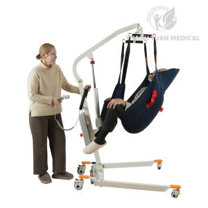 Xe nâng hạ Di Chuyển Bệnh nhân bằng điện EK06201 - Nâng nhấc nhẹ nhàng di chuyển an tâm cho người già tai biến yếu liệt