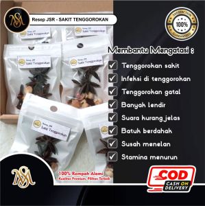 RESEP JSR SAKIT TENGGOROKAN / MINUMAN REMPAH  TEH HERBAL ALAMI  untuk MENGOBATI IRITASI TENGGOROKAN