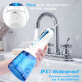Cordless Water Flosser   Waterproof Oral Dental Irrigator Water Pick Teeth CleanerJets  Water Tank  Electric Flosser. 