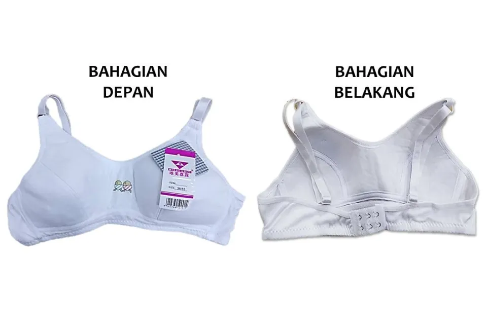 GIRL KIDS BRA SIZE 32/38, BRA BUDAK PEREMPUAN, ADJUSTABLE KID BRA, KIDS  BRA, GIRL BRA SIZE 32/38 PINK WHITE