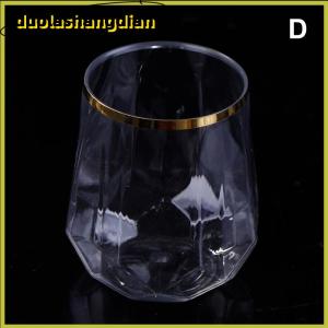 [Duola] 9 12OZ Plastic Champagne Flutes Stemless Plastic es Toasting es Drinkware For Party Wedding Birthday