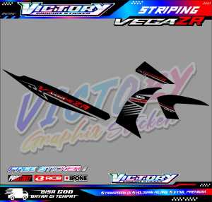 STRIPING VARIASI YAMAHA VEGA ZR / STICKER LIST MOTOR VEGA ZR