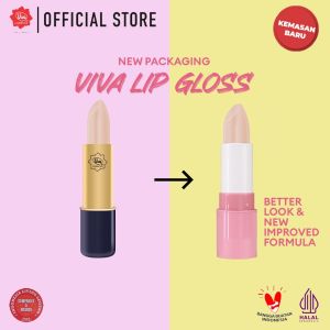 Viva Lip Gloss (Warna Transparant) - 4 gr
