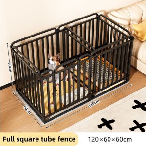 Great Value Heavy Duty Steel Pet Playpen Large Dog Fence Indoor DIy Portable Dog Kennel