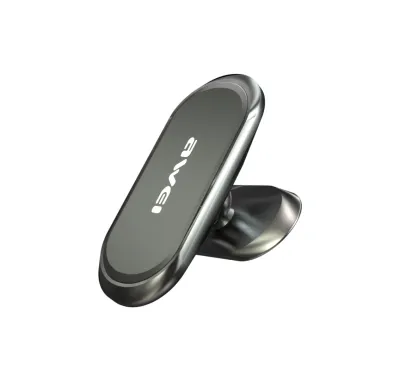 Awei X20 Universal Magnetic Car Mount Holders Metal Mini Stand Car Phone Holder Rotate 360 Degrees