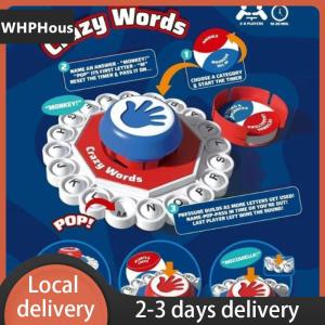 [COD] WHPHous Ship within 24 hours Crazy Letter Game Board Game Family Fast Rhythm Boy And Girl Puzzle Toy