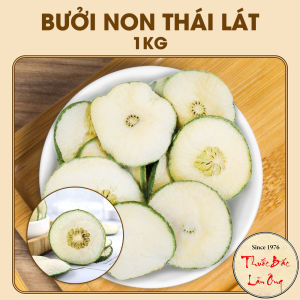 Bưởi non thái lát 1kg trà bưởi non hỗ trợ thanh lọc cơ thể giảm cân tốt cho mỡ máu tiểu đường